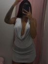 Vestido Cascada Plata