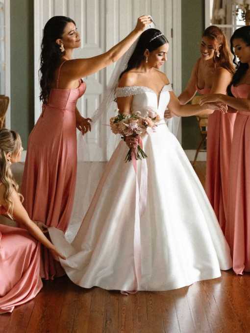 Vestido Corset Premium Coral