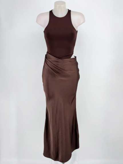 Vestido Satén