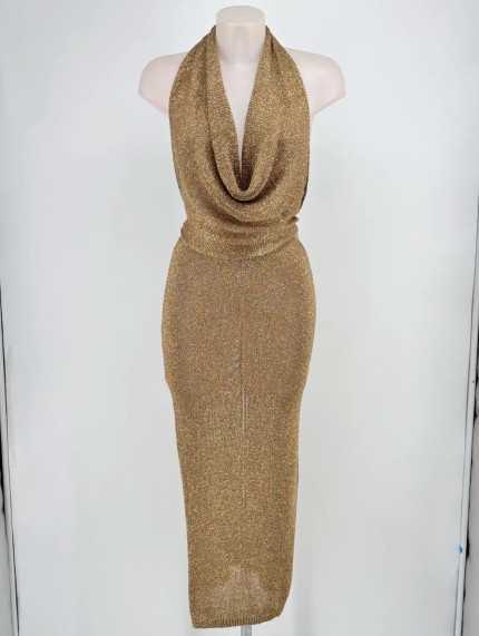 Vestido Cascada Largo