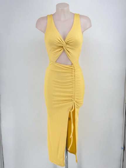 Vestido Canalé Nudo