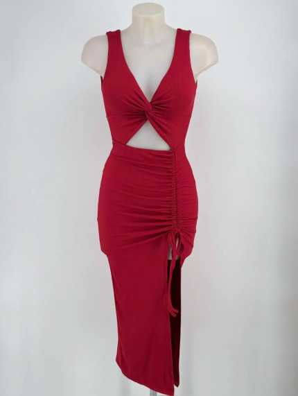 Vestido Canalé Nudo
