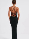 Vestido Rejilla Negro
