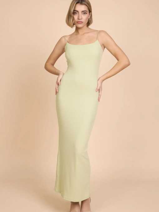 Vestido Nora Canalé Liso