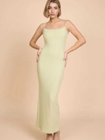 Vestido Nora Canalé Liso