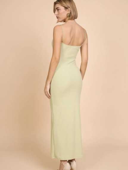 Vestido Nora Canalé Liso