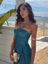 Vestido Corset Petróleo
