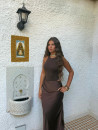 Vestido Satén