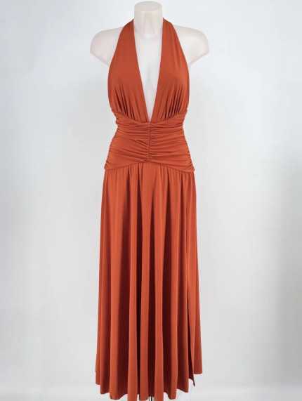 Vestido Gala Liso
