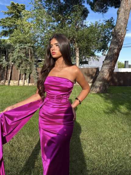 Vestido Olalla Buganvilla