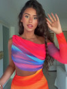 Vestido Bicolor