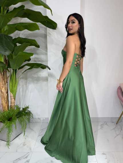 Vestido Corset Premium Verde