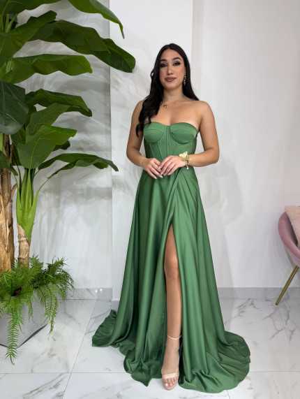 Vestido Corset Premium Verde