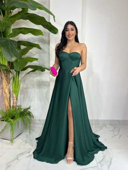 Vestido Corset Verde