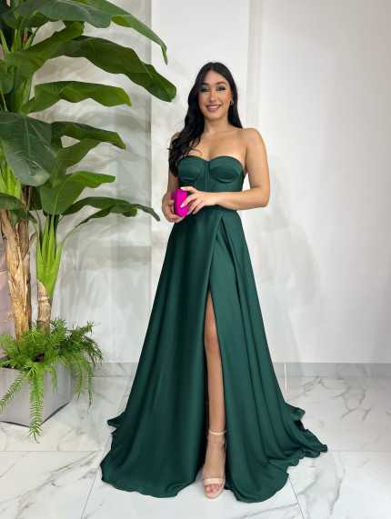 Vestido Corset Verde