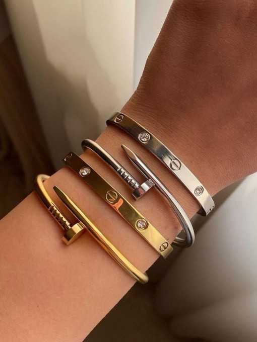 Pulsera Clavo Plata