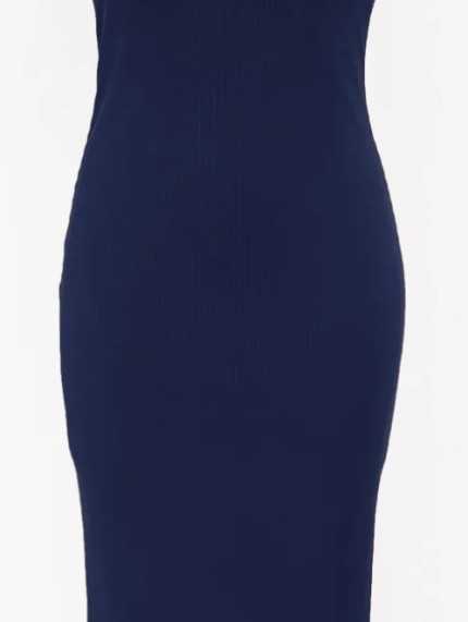 Vestido Nora Canalé Liso