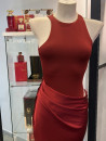Vestido Satén Granate