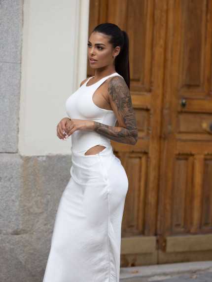 Vestido Satén