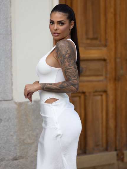 Vestido Satén