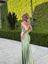 Vestido Luxury Verde Lima