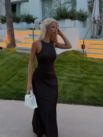 Vestido Satén