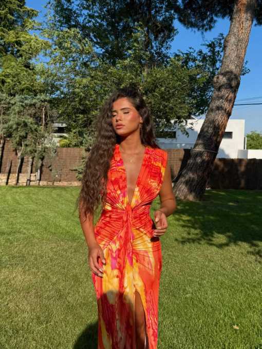 Vestido Velar Estampado...