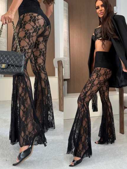 Pantalón Encaje