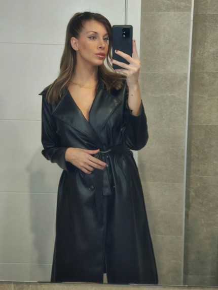 Gabardina Negra