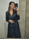 Gabardina Negra