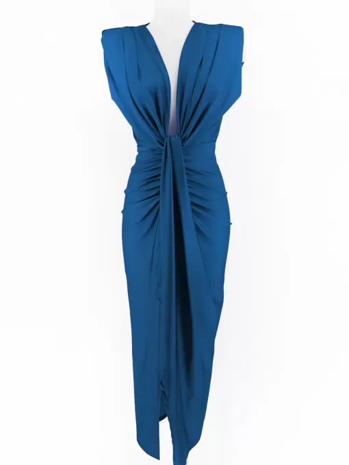 Vestido Velar Petroleo