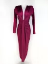 Vestido Velar Manga Larga