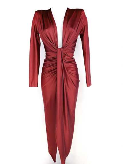 Vestido Velar Manga Larga