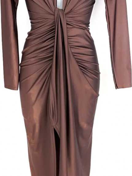 Vestido Velar Manga Larga