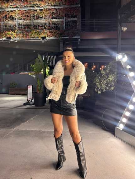 Chaqueta Noruega Beige