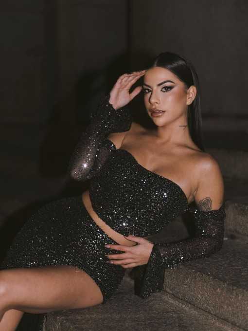 Conjunto Elina Negro